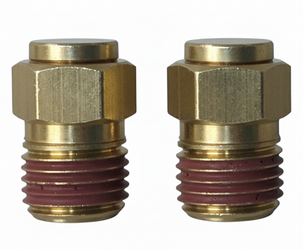 QCS Series - Brass Push-In